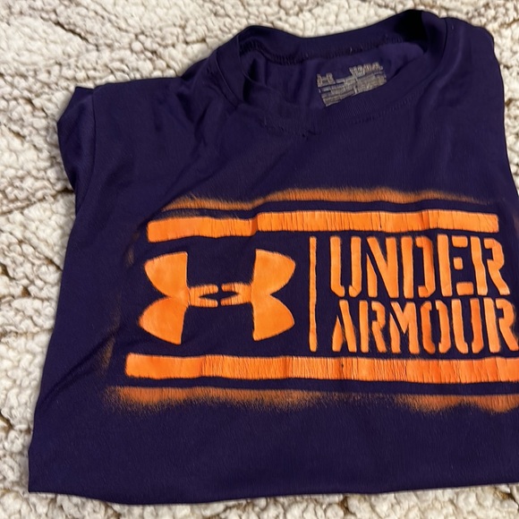 Big boys under armour bundle 2 pair of shorts, 4 shirts sizeYL to  YXL or 14/16. - Picture 13 of 15